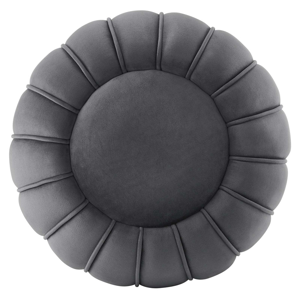 Celebrate Channel Tufted Performance Velvet Ottoman by Modway