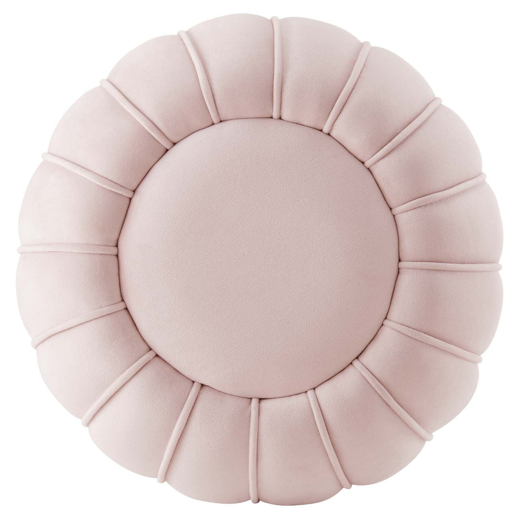 Celebrate Channel Tufted Performance Velvet Ottoman by Modway