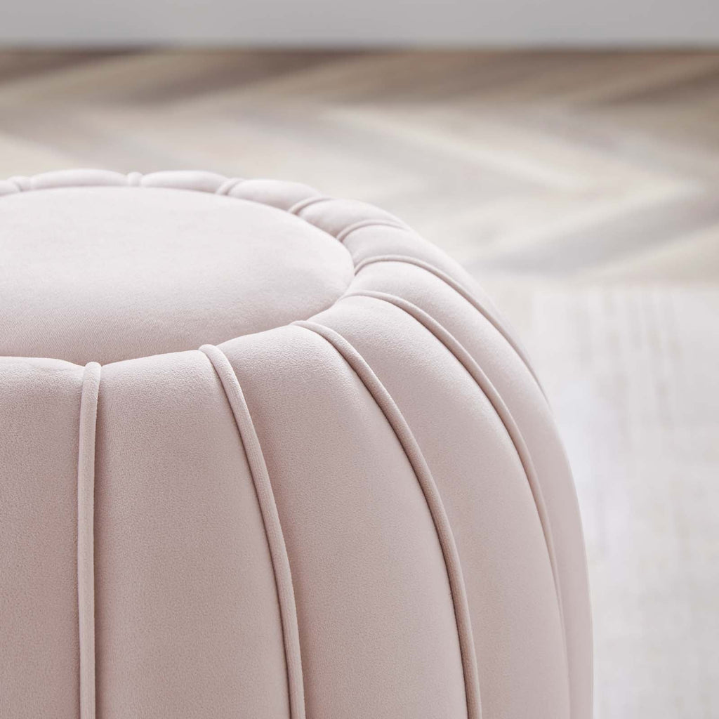 Celebrate Channel Tufted Performance Velvet Ottoman by Modway