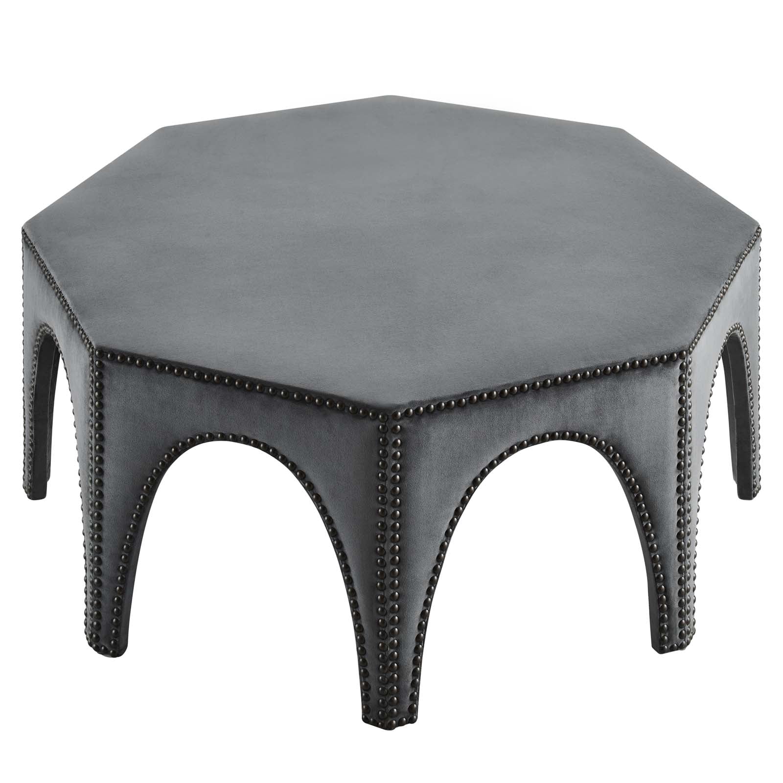 Victory Performance Velvet Ottoman by Modway