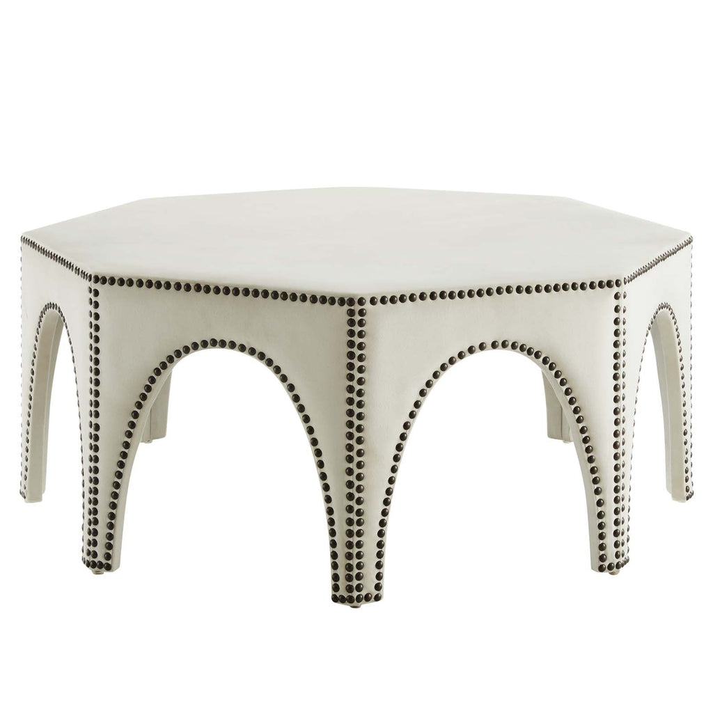 Victory Performance Velvet Ottoman by Modway