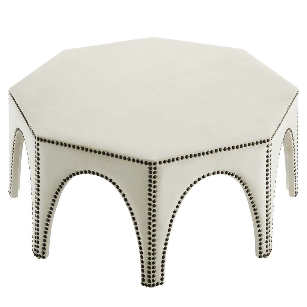 Victory Performance Velvet Ottoman by Modway