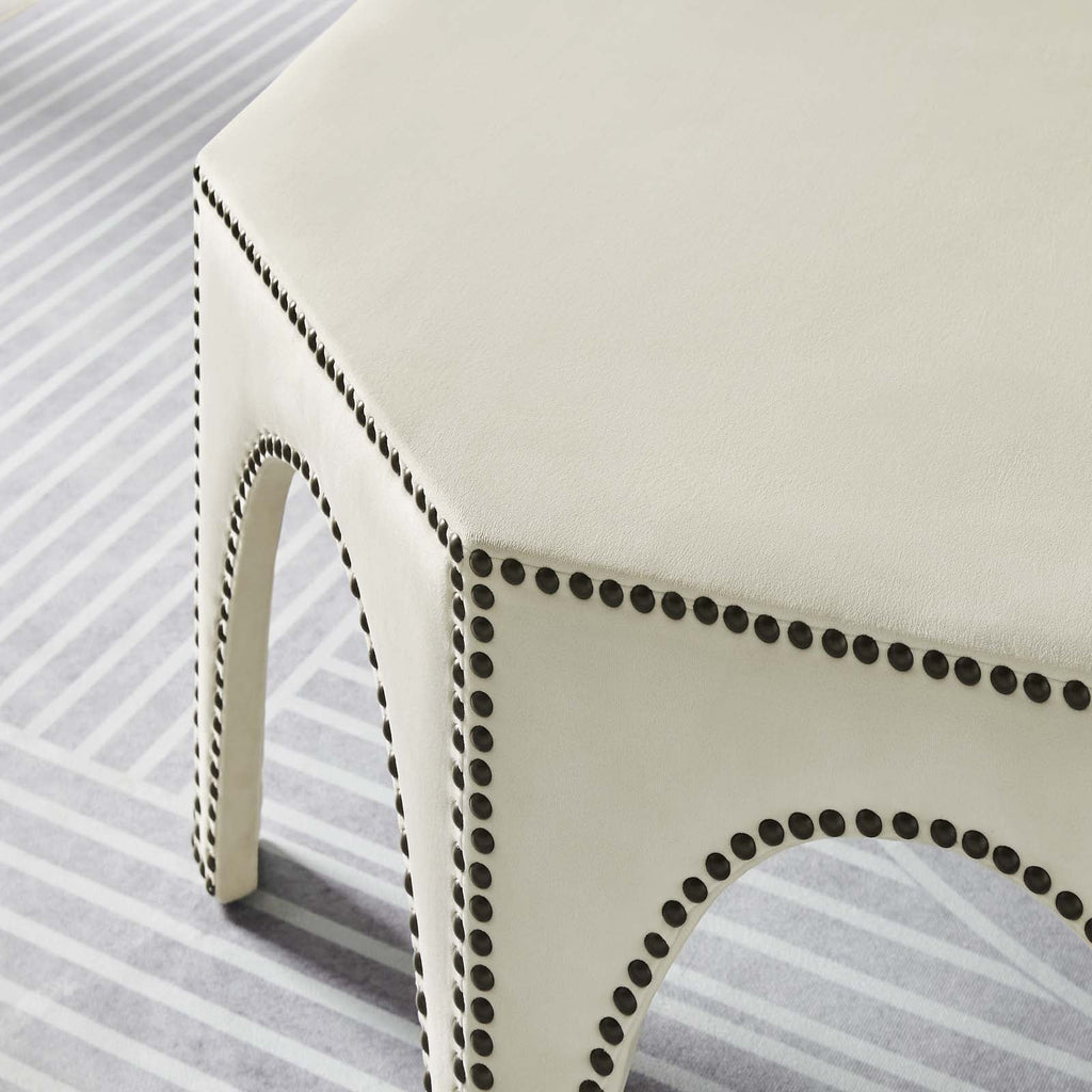 Victory Performance Velvet Ottoman by Modway