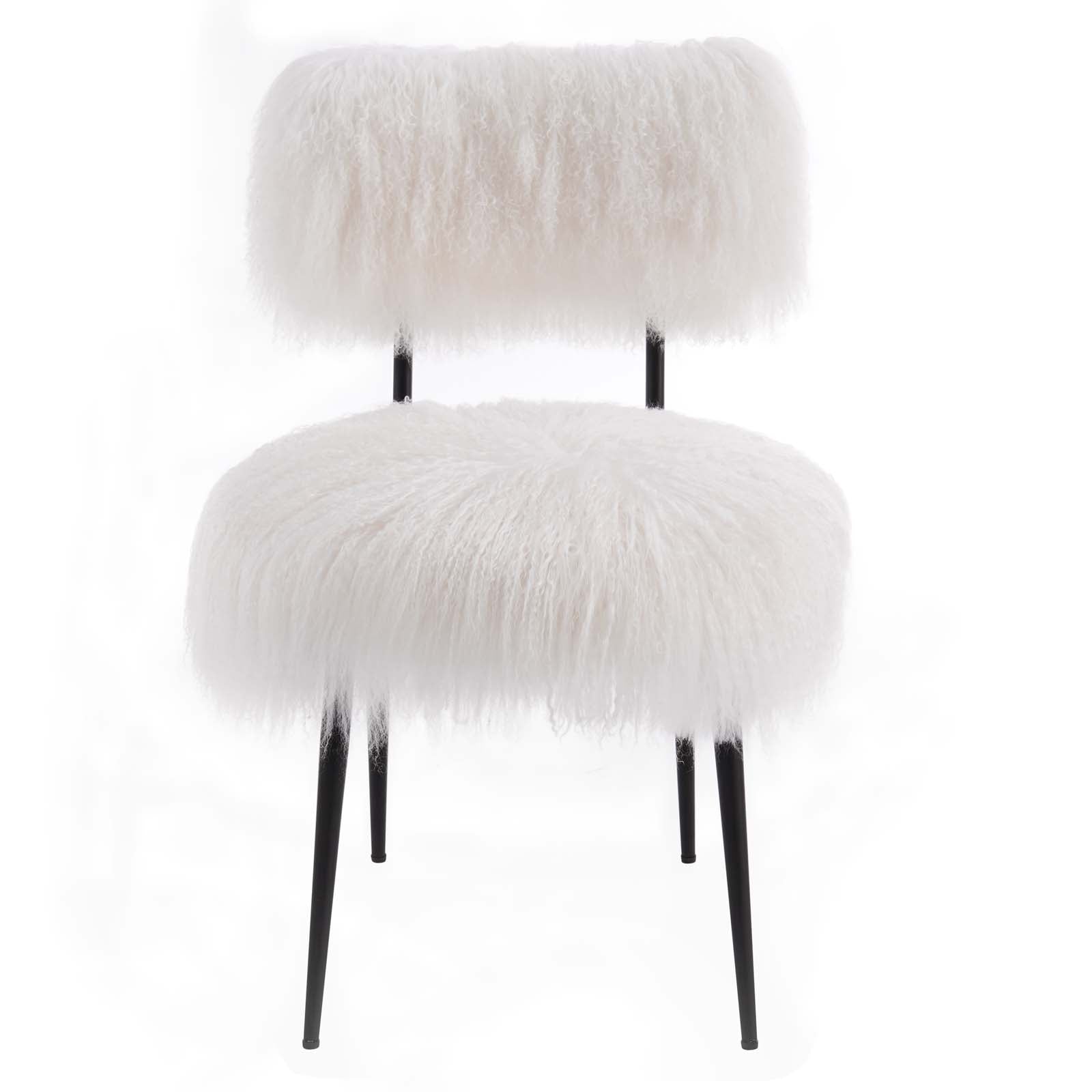 Skylar Sheepskin Chair by Modway