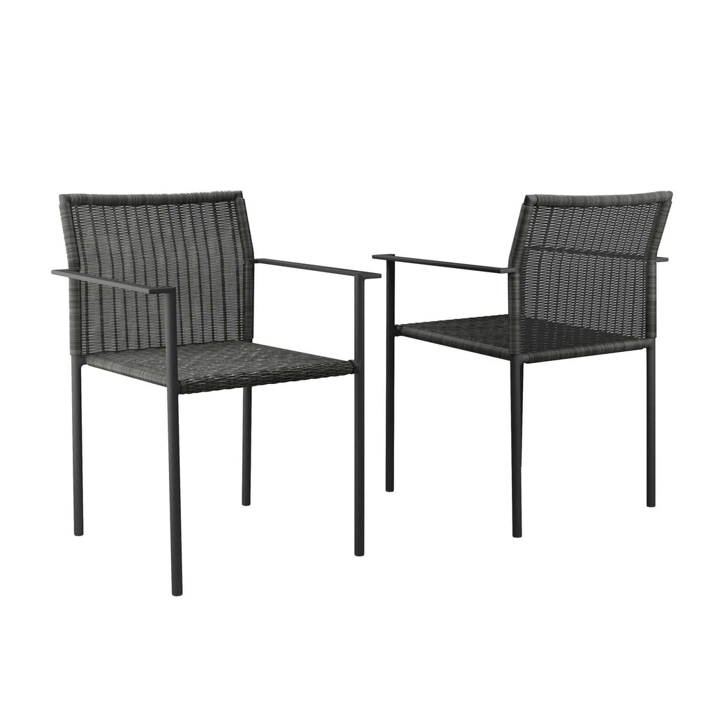 Lagoon Outdoor Patio Dining Armchairs Set of 2 by Modway