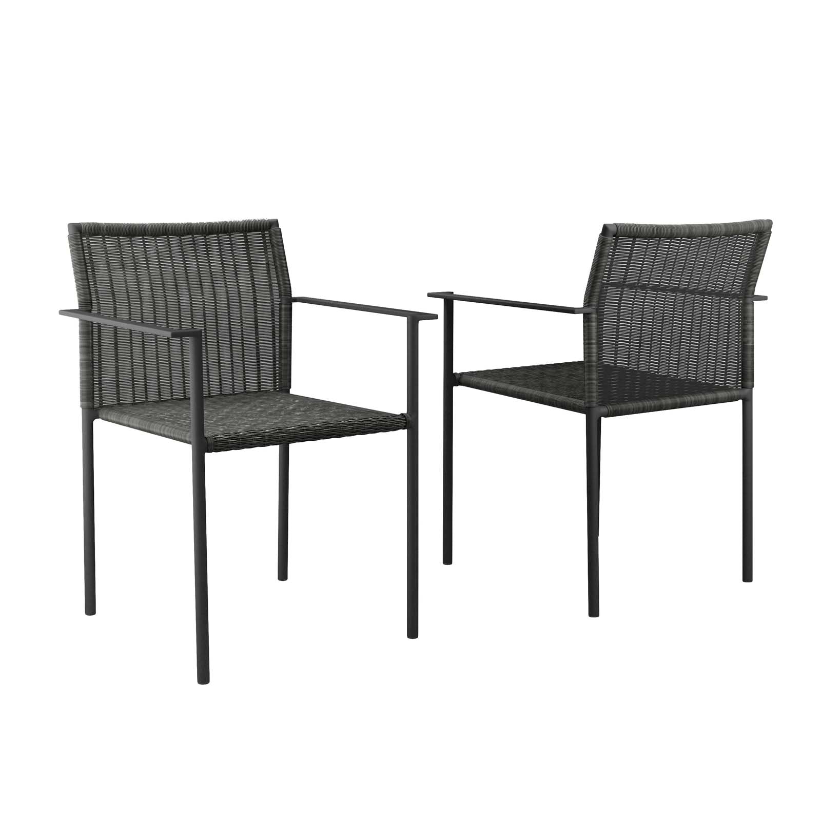 Lagoon Outdoor Patio Dining Armchairs Set of 2 by Modway