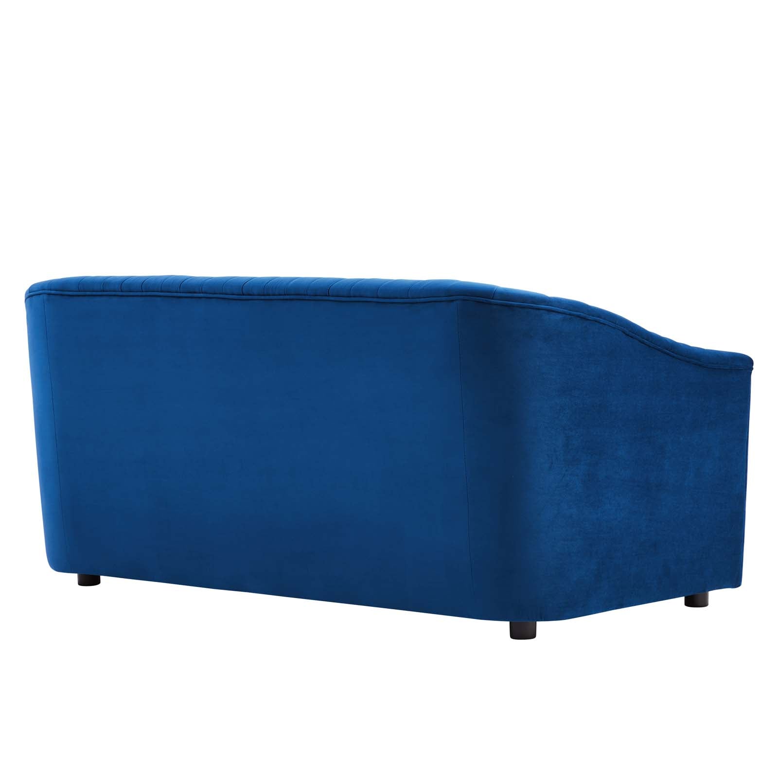 Announce Performance Velvet Channel Tufted Loveseat by Modway