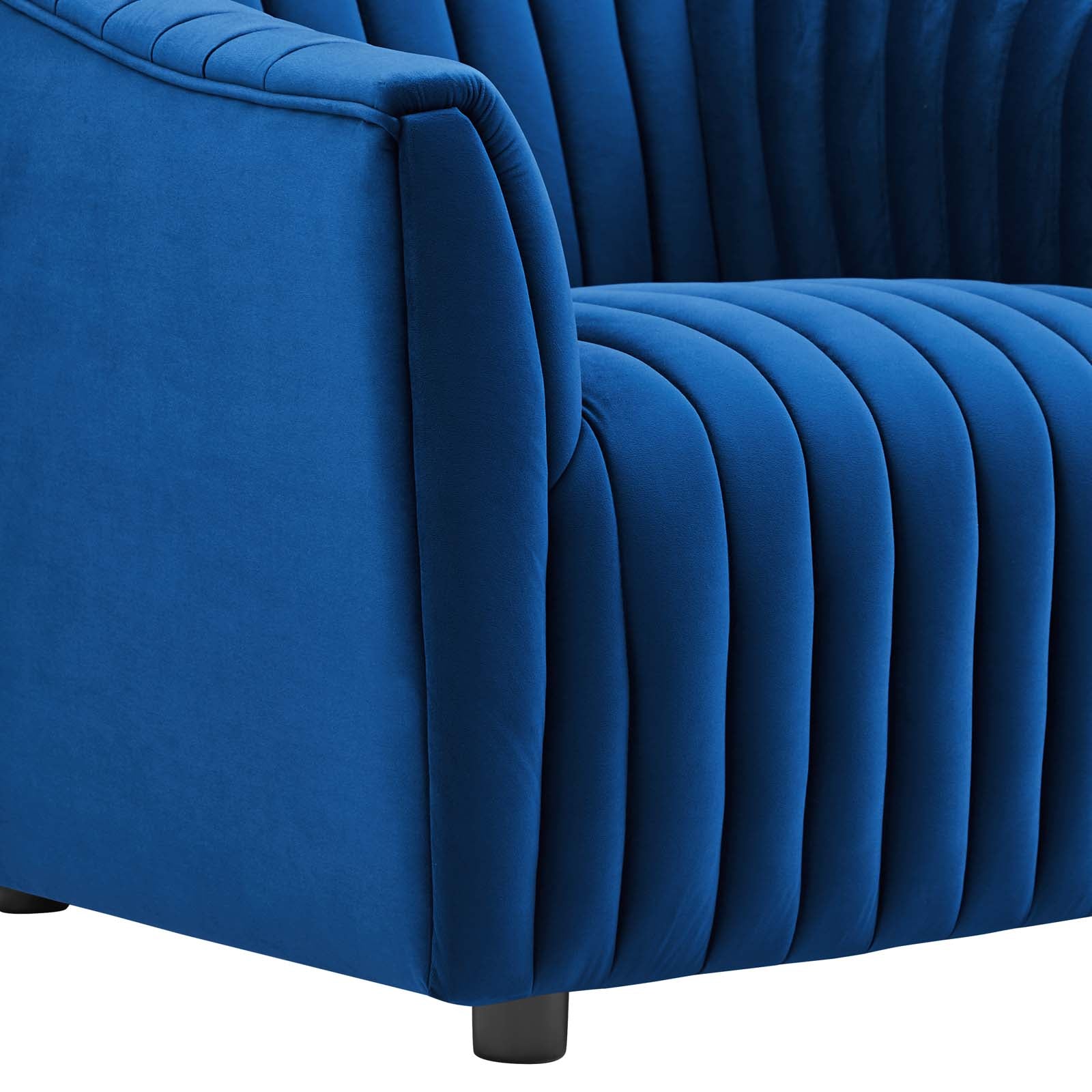 Announce Performance Velvet Channel Tufted Armchair by Modway