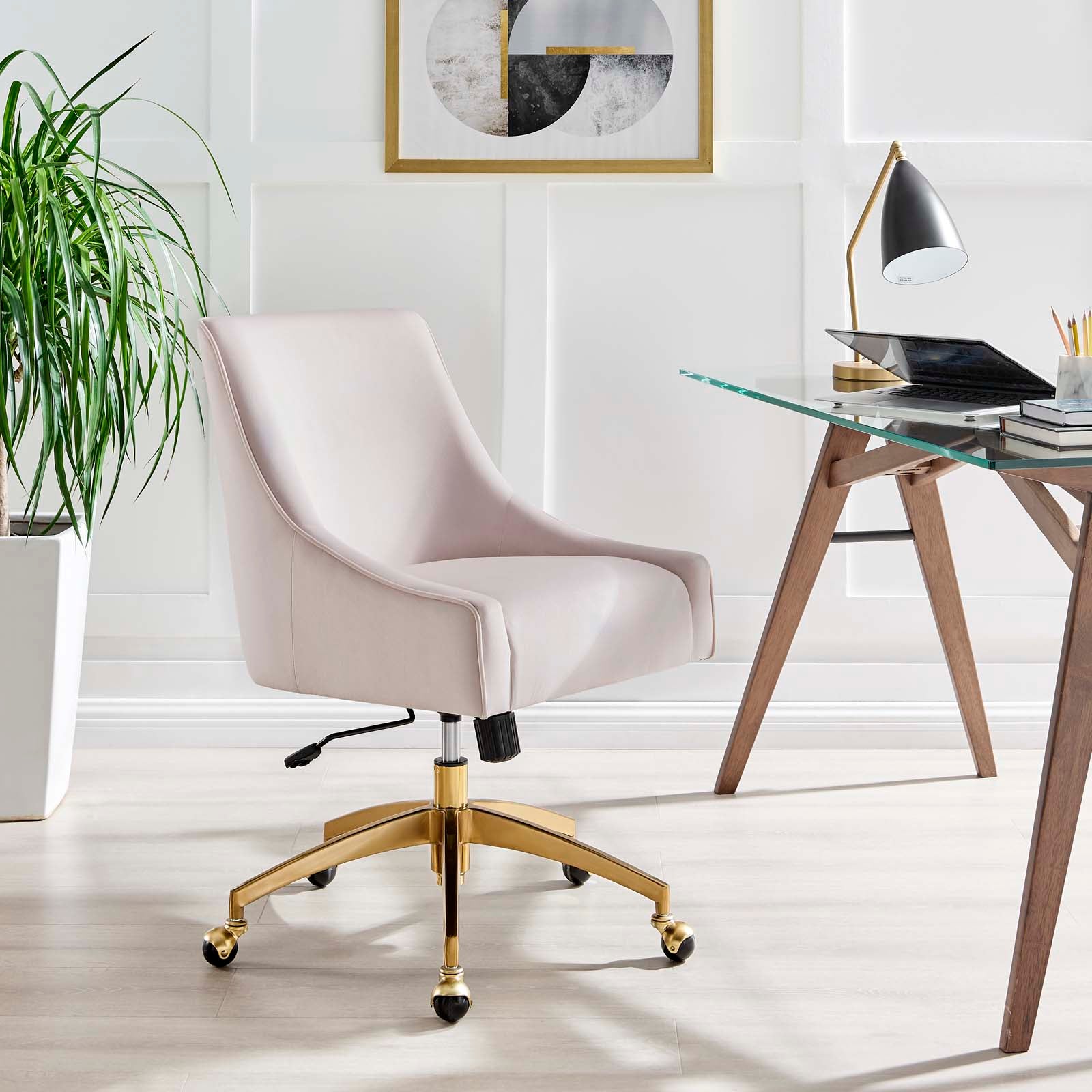 Discern Performance Velvet Office Chair by Modway