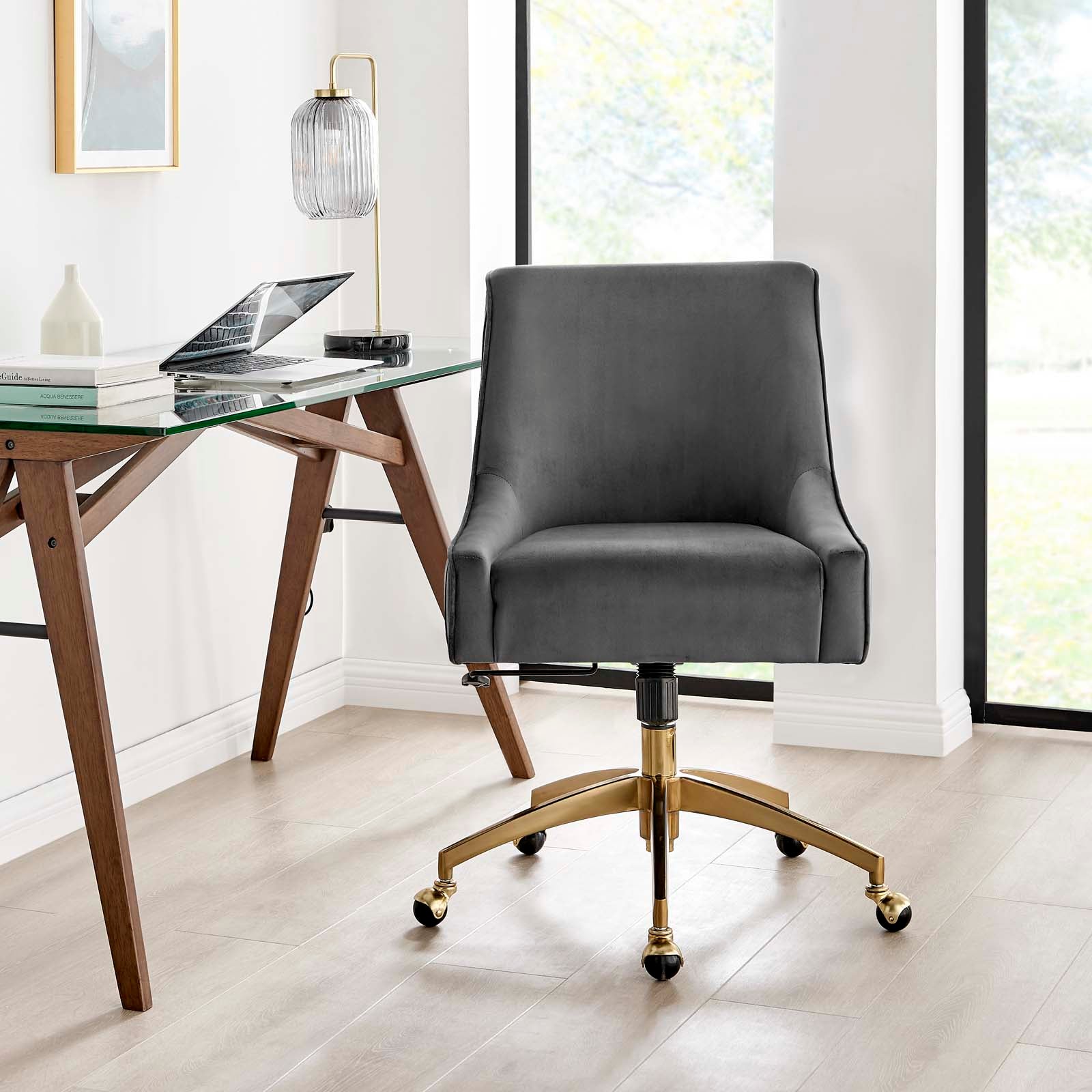 Discern Performance Velvet Office Chair by Modway