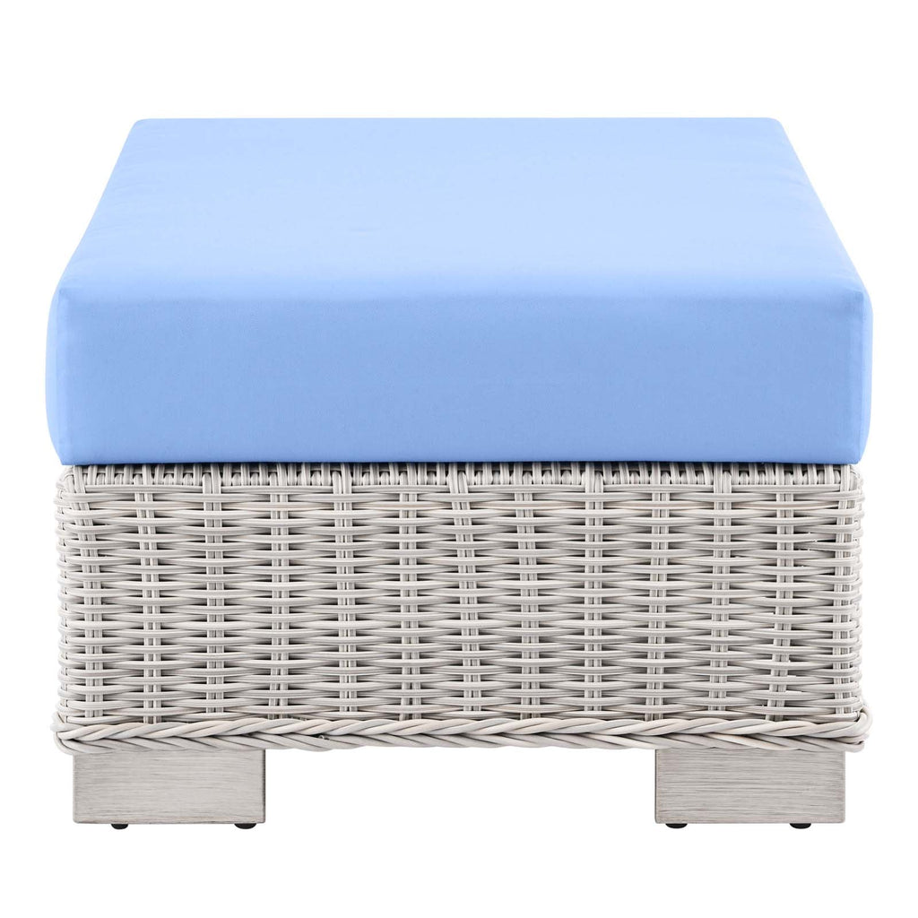 Conway Outdoor Patio Wicker Rattan 2-Piece Armchai