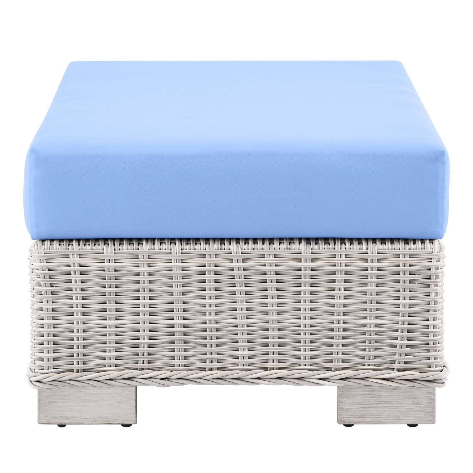 Conway Outdoor Patio Wicker Rattan 2-Piece Armchai