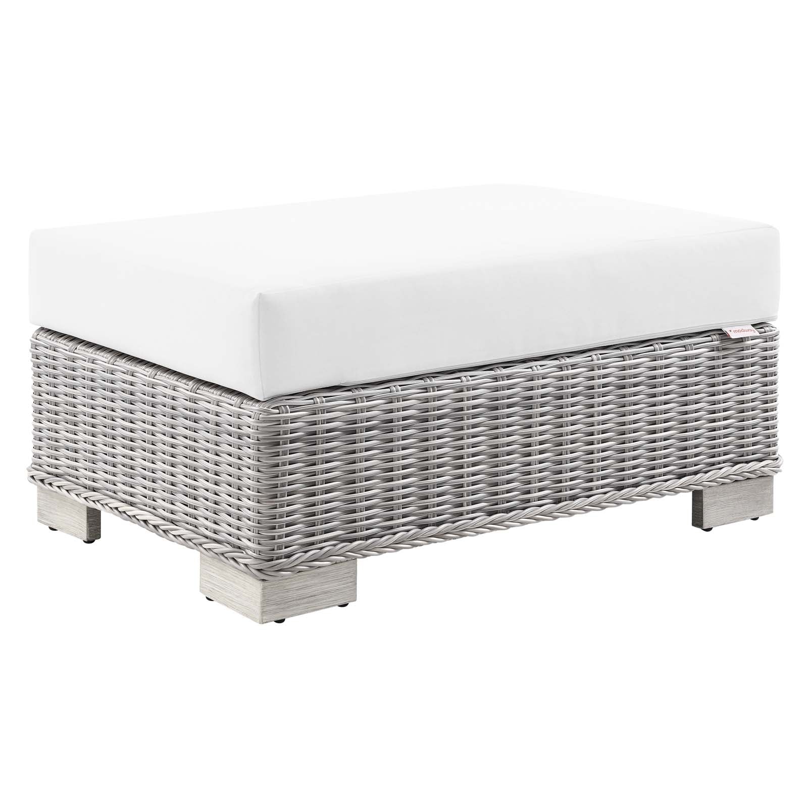 Conway Outdoor Patio Wicker Rattan 2-Piece Armchai