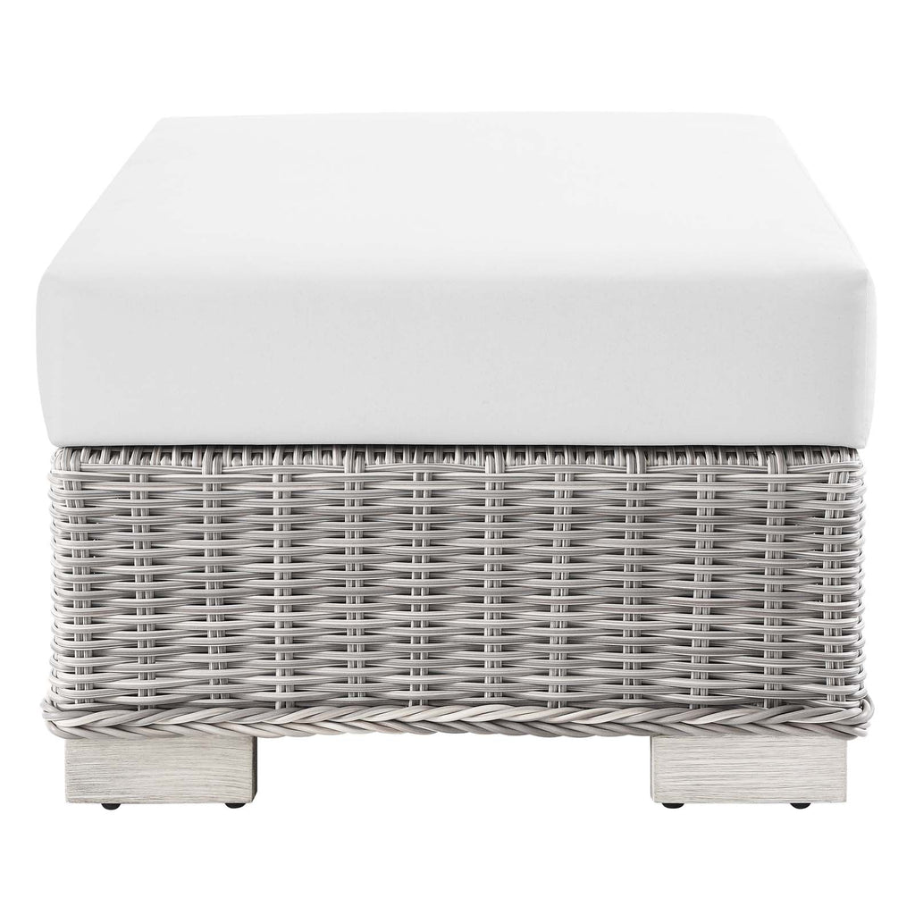 Conway Outdoor Patio Wicker Rattan 2-Piece Armchai