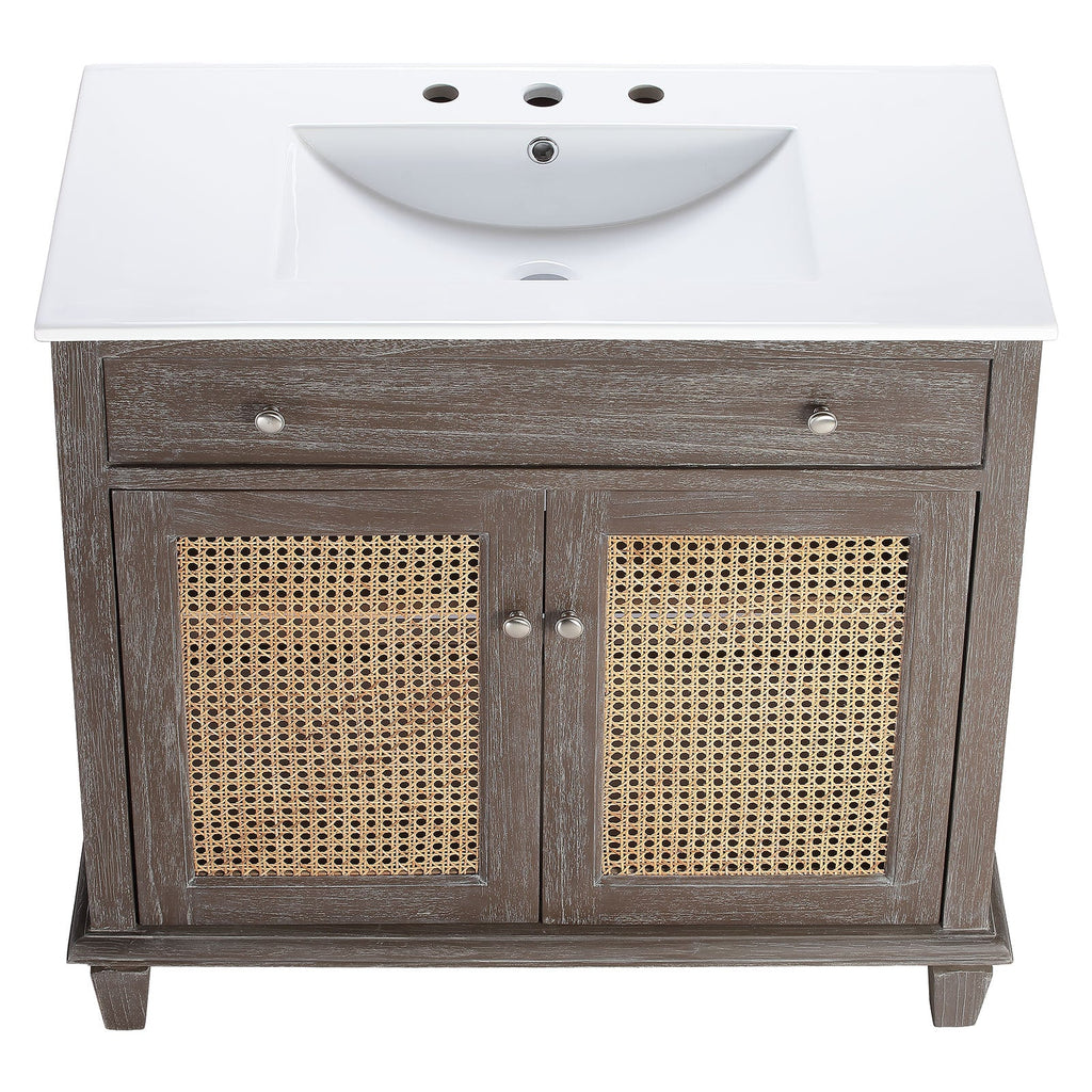 Lilo 36" Bathroom Vanity by Modway