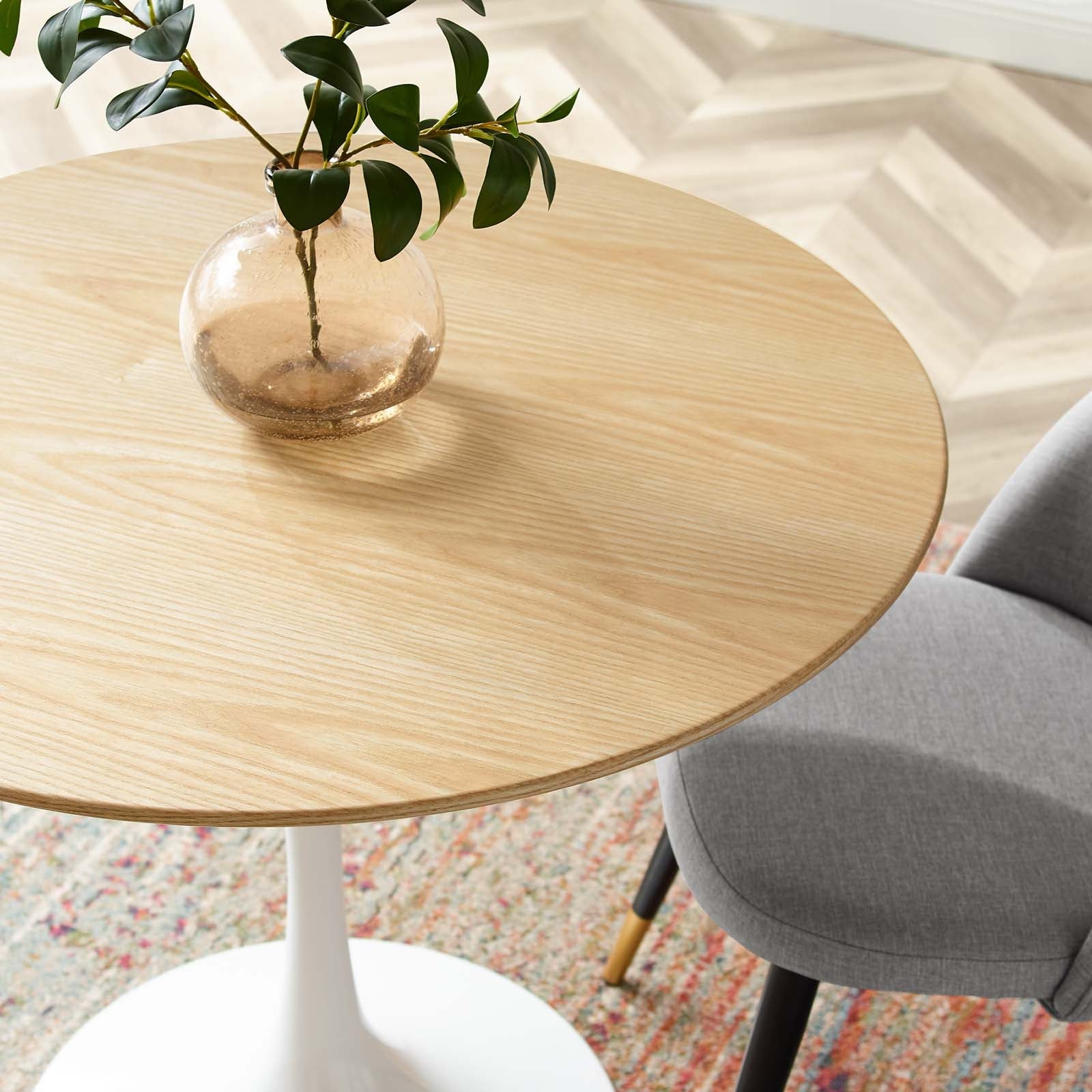 Lippa 36" Round Wood Dining Table by Modway