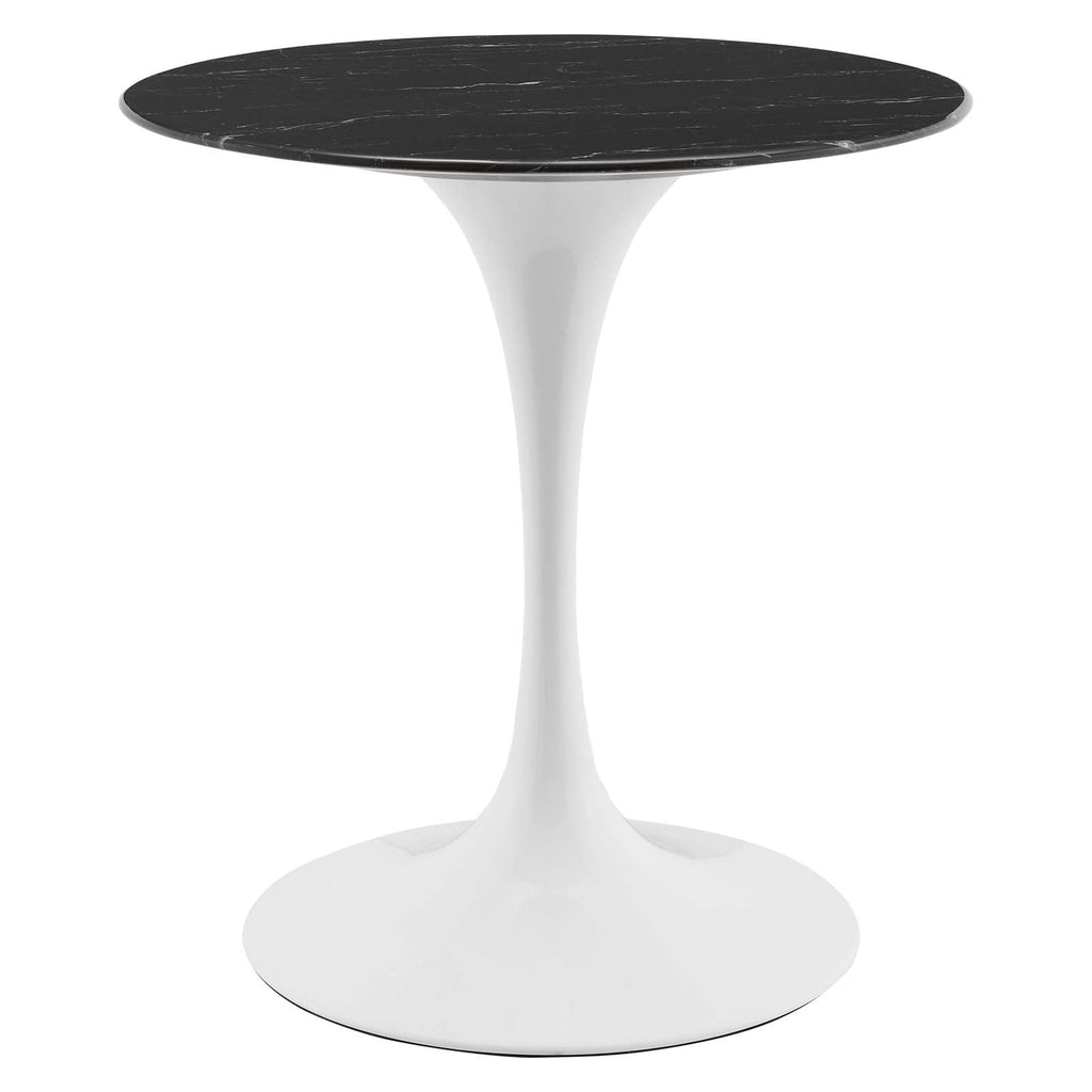Lippa 28" Round Faux Marble Dining Table by Modway