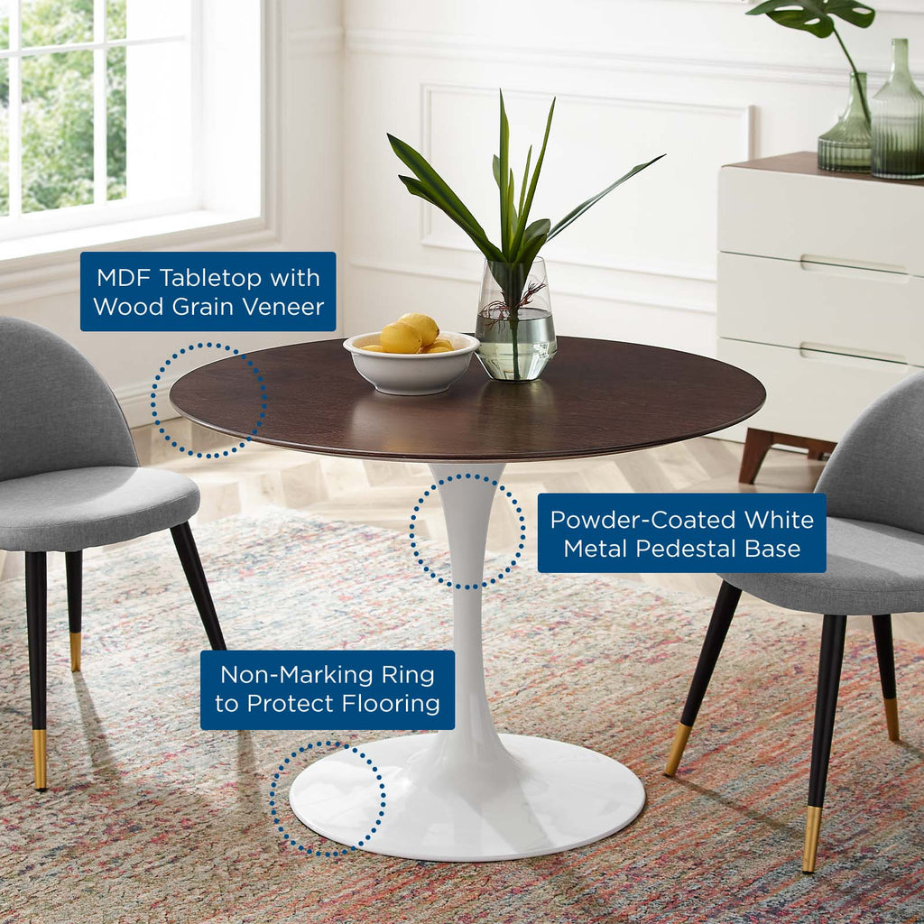 Lippa 40" Round Wood Dining Table by Modway