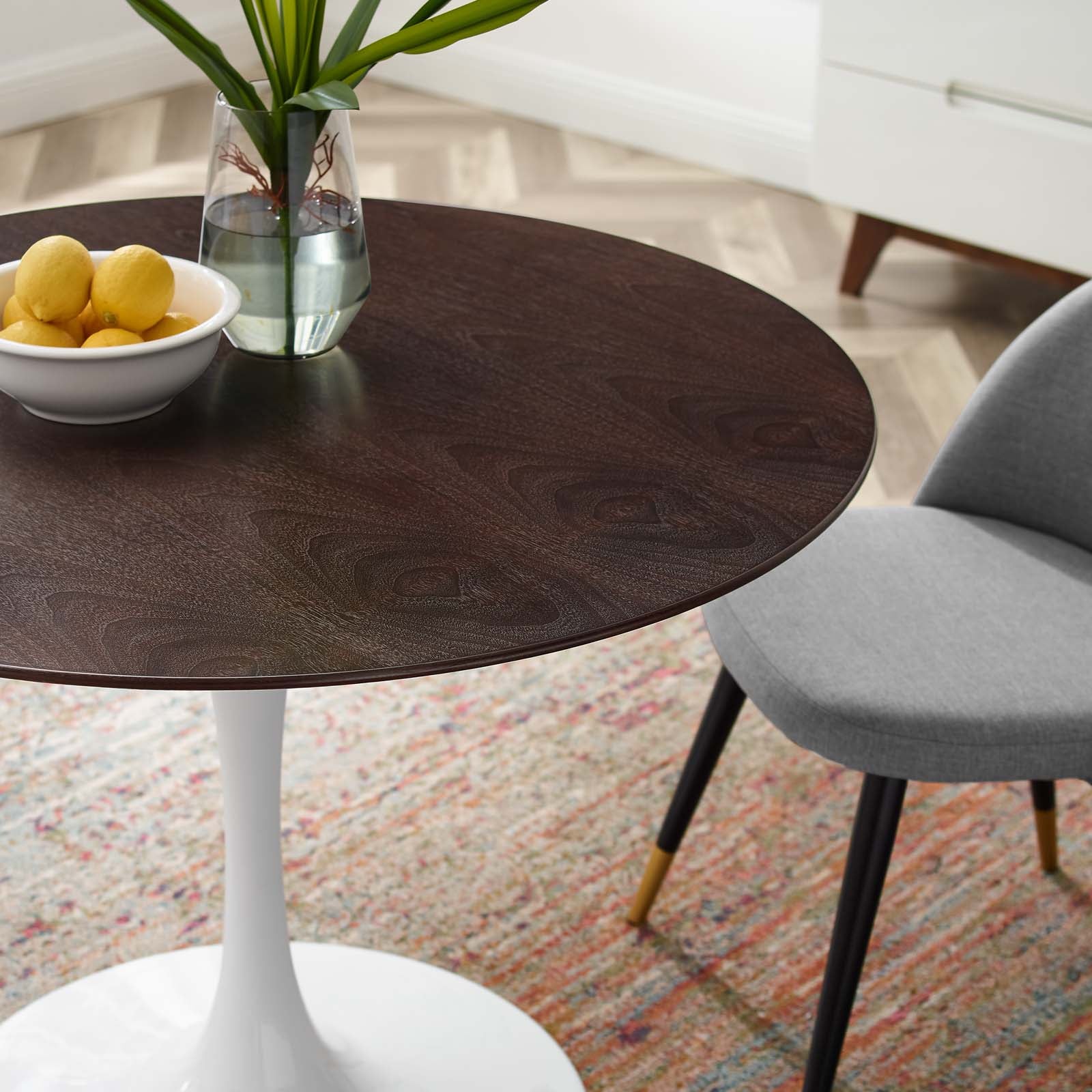 Lippa 40" Round Wood Dining Table by Modway