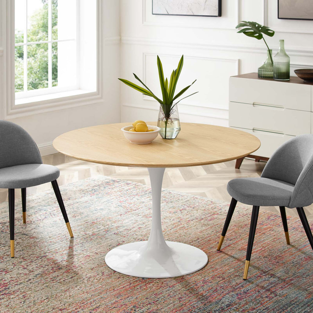 Lippa 48" Round Wood Dining Table by Modway