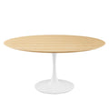 Lippa 60" Round Wood Dining Table by Modway