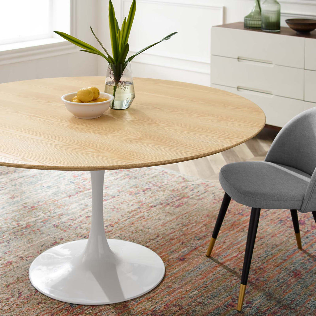 Lippa 60" Round Wood Dining Table by Modway