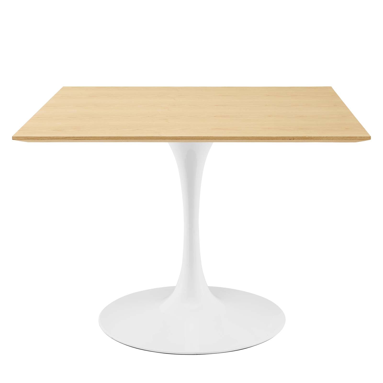 Lippa 40" Square Wood Dining Table by Modway