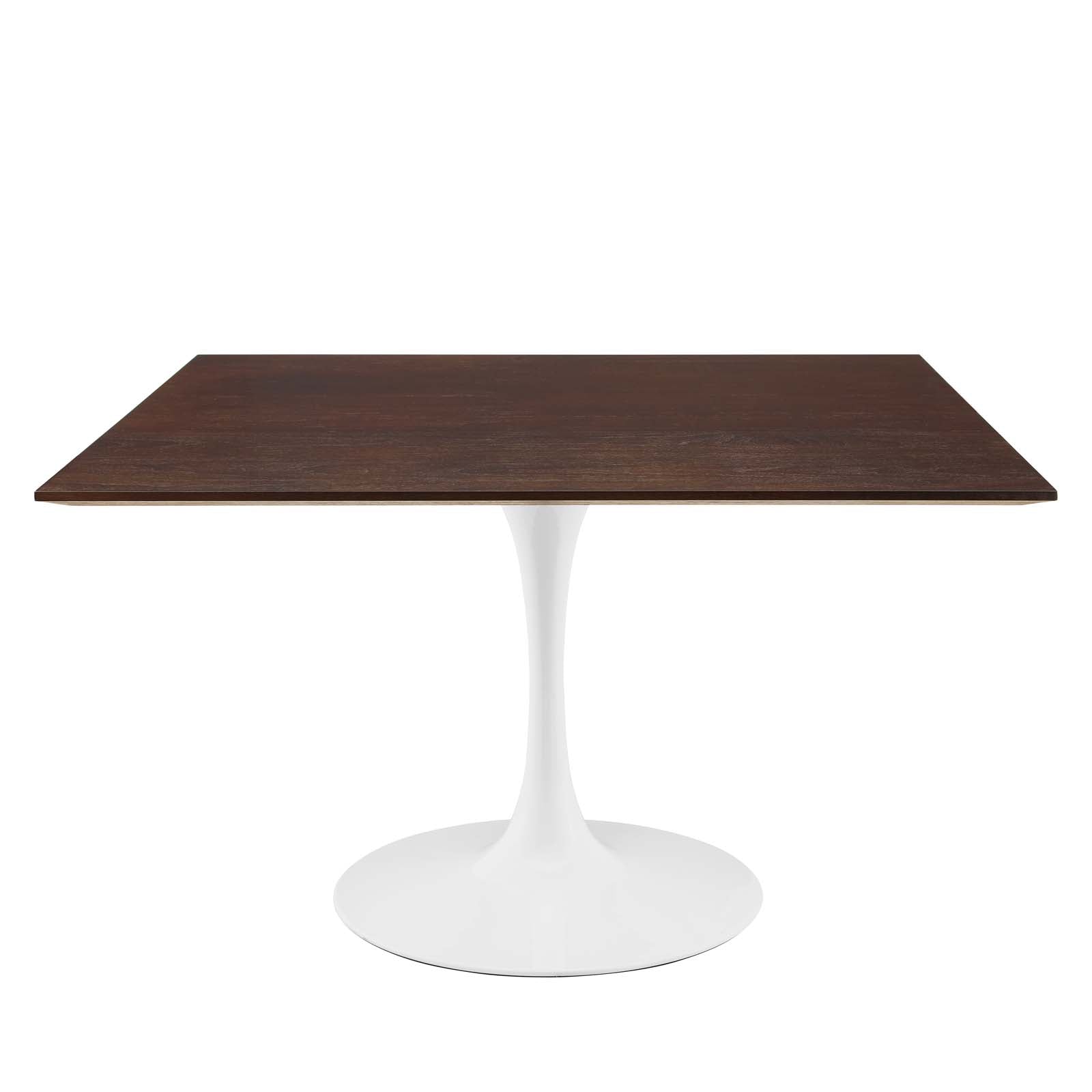 Lippa 47" Square Wood Dining Table by Modway