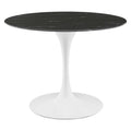 Lippa 40" Round Faux Marble Dining Table by Modway