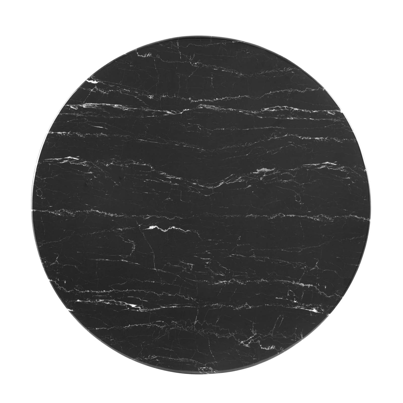 Lippa 40" Round Faux Marble Dining Table by Modway