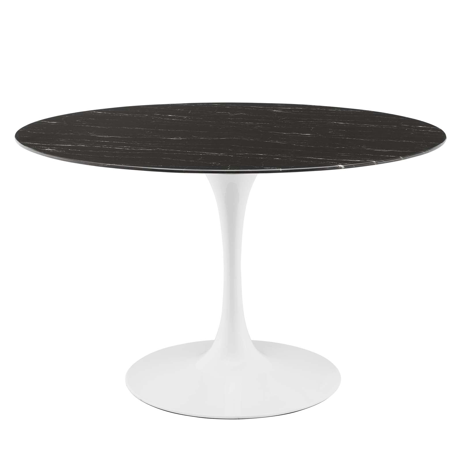 Lippa 48" Round Faux Marble Dining Table by Modway
