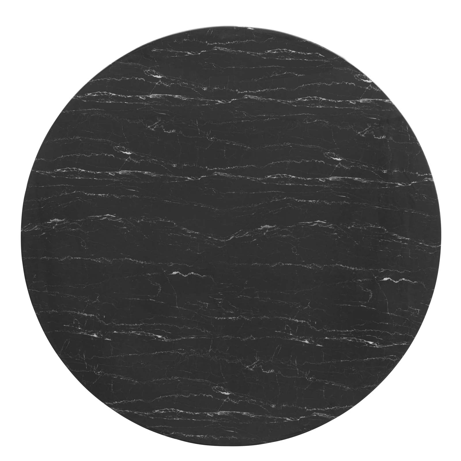 Lippa 60" Round Faux Marble Dining Table by Modway