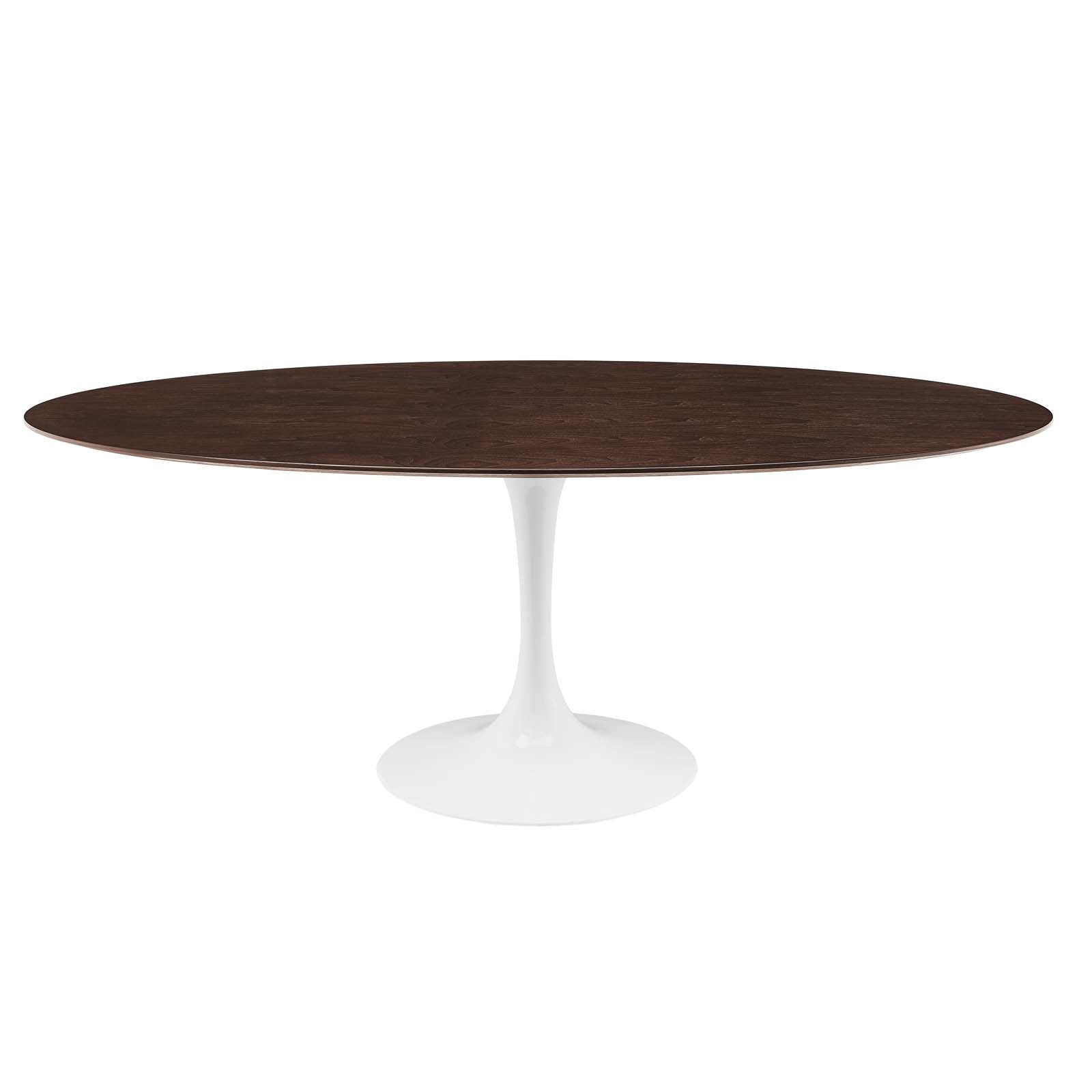 Lippa 78" Oval Wood Dining Table by Modway