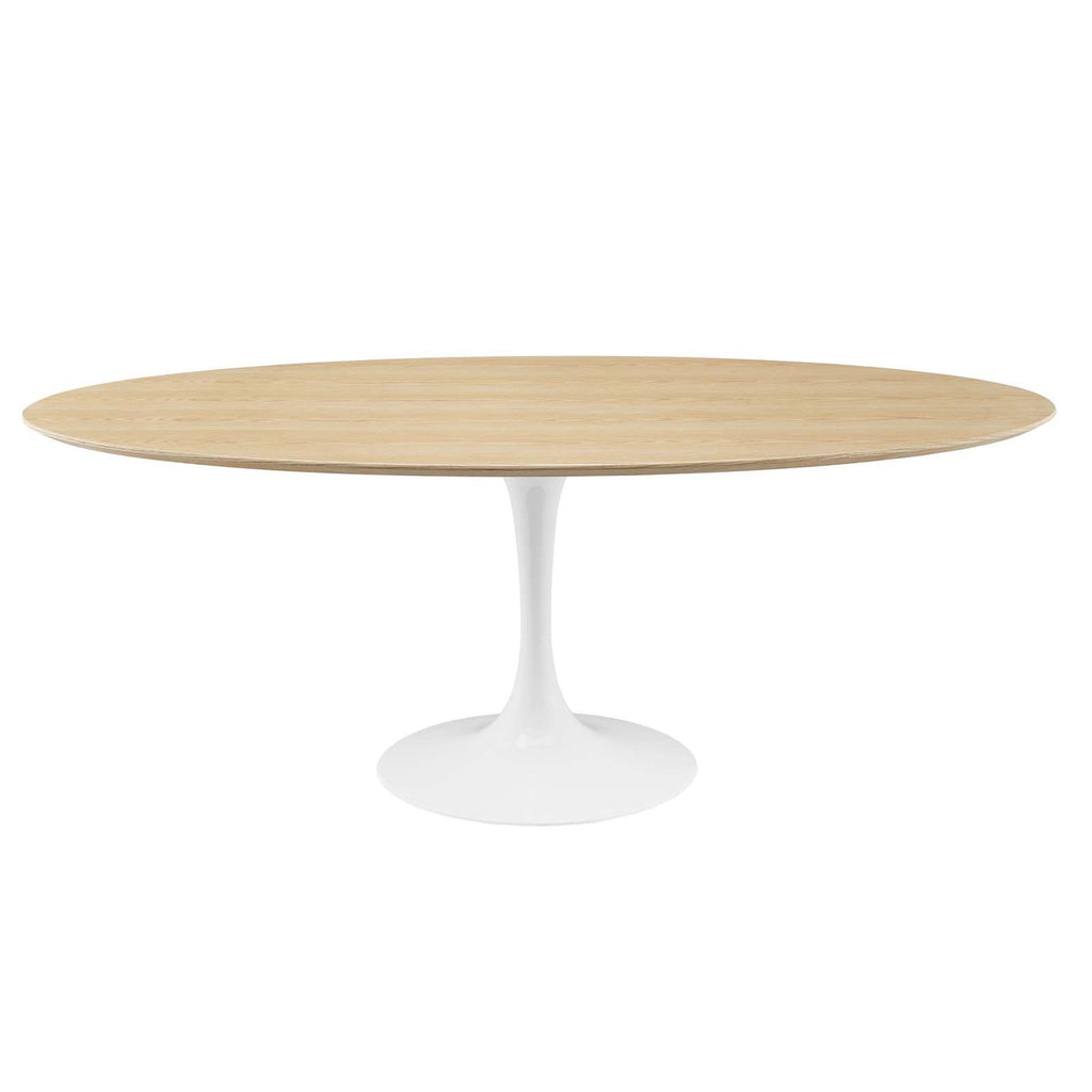 Lippa 78" Oval Wood Dining Table by Modway