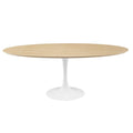 Lippa 78" Oval Wood Dining Table by Modway