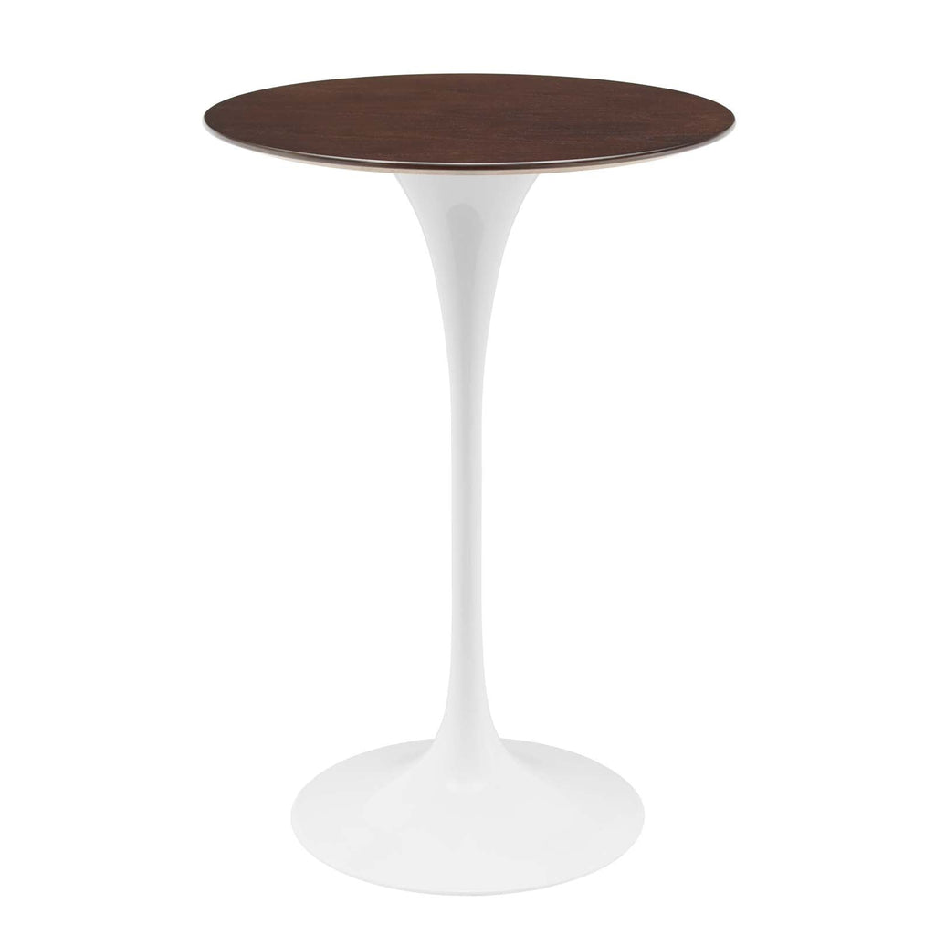 Lippa 28" Round Wood Bar Table by Modway
