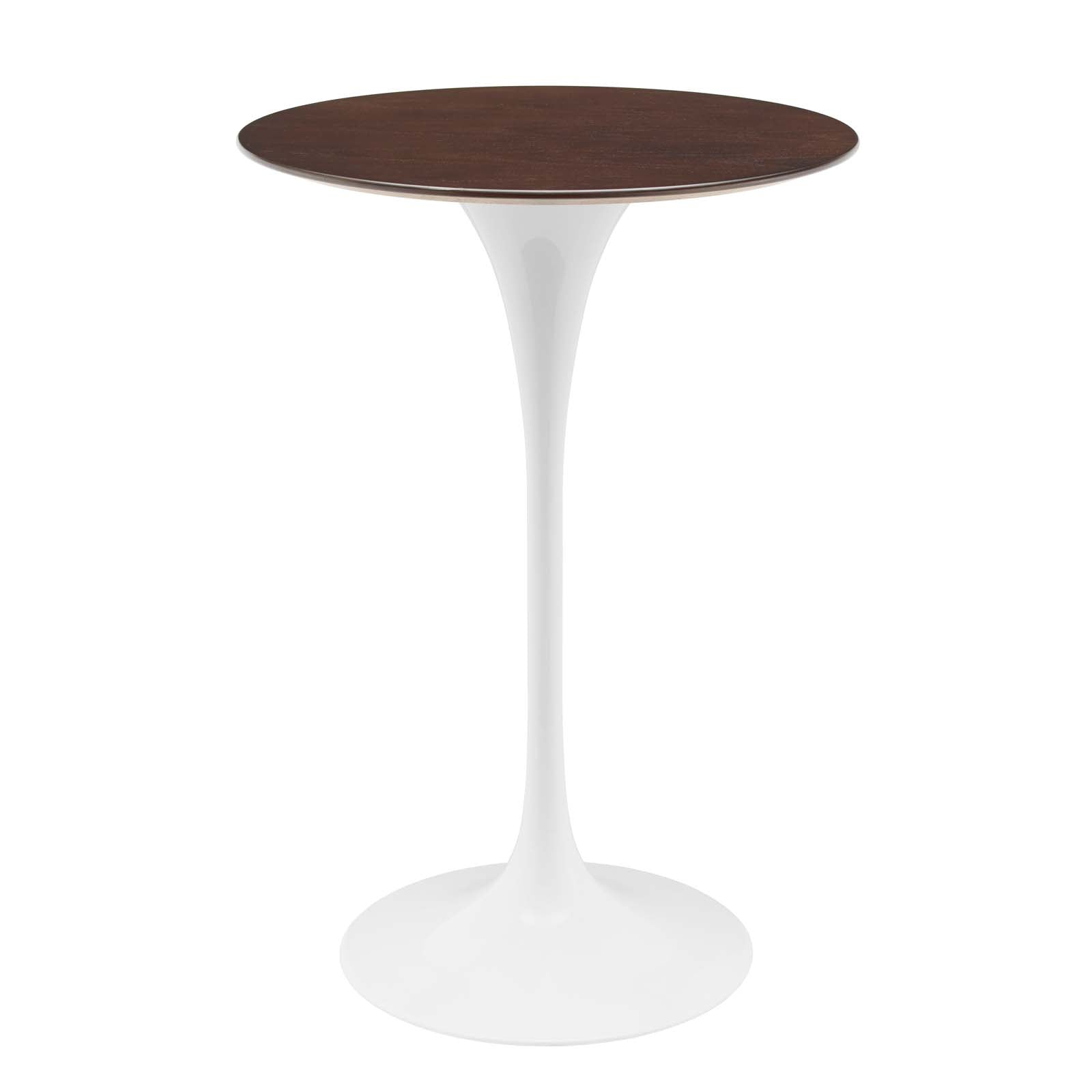 Lippa 28" Round Wood Bar Table by Modway