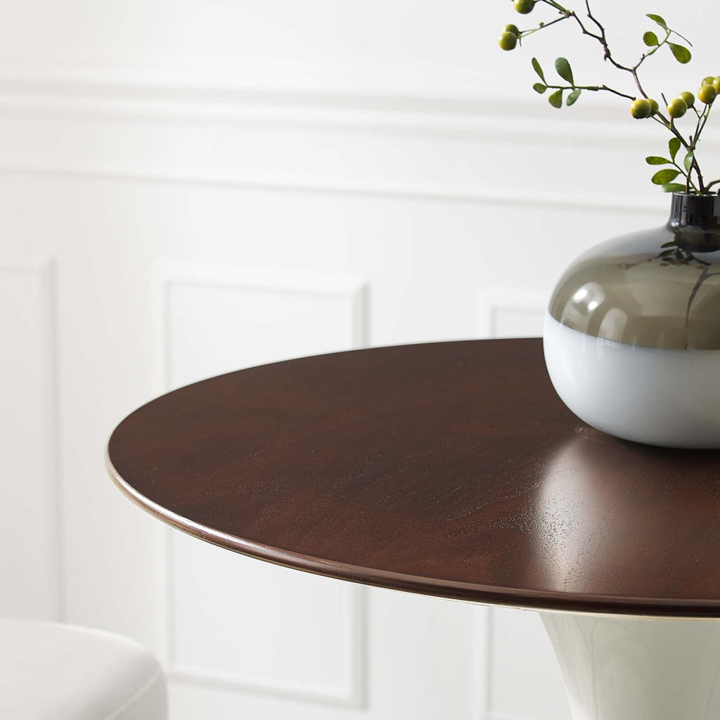 Lippa 28" Round Wood Bar Table by Modway