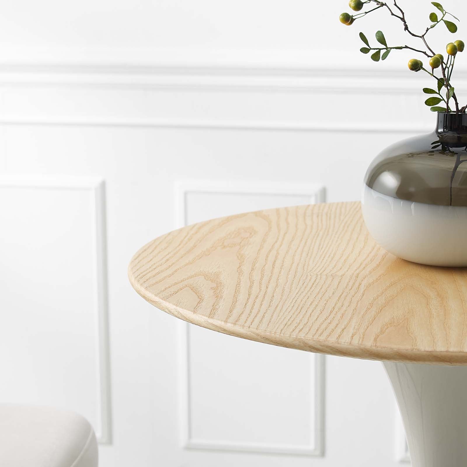 Lippa 28" Round Wood Bar Table by Modway