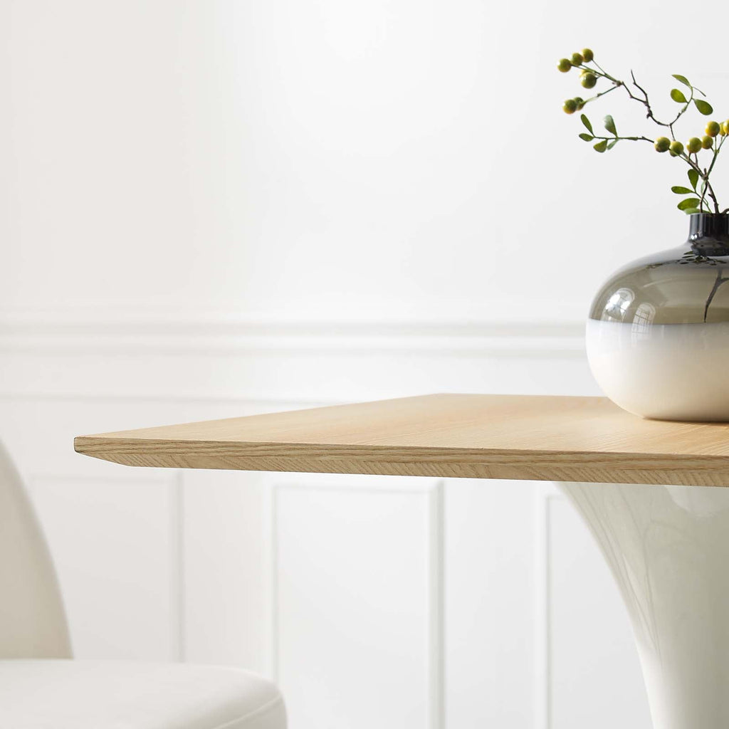 Lippa 28" Square Wood Bar Table by Modway