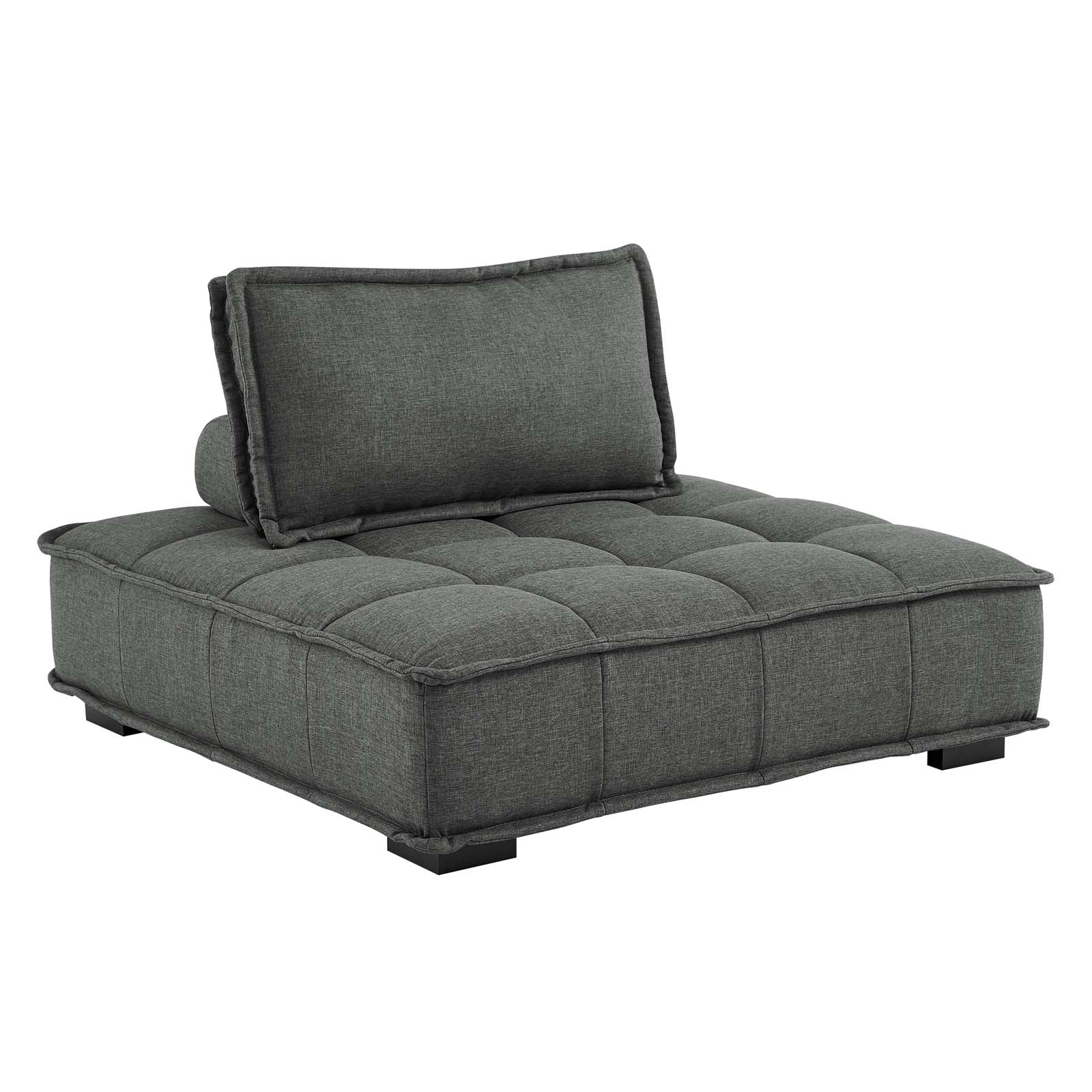Saunter 4-Piece Tufted Fabric Fabric Sectional Sofa by Modway
