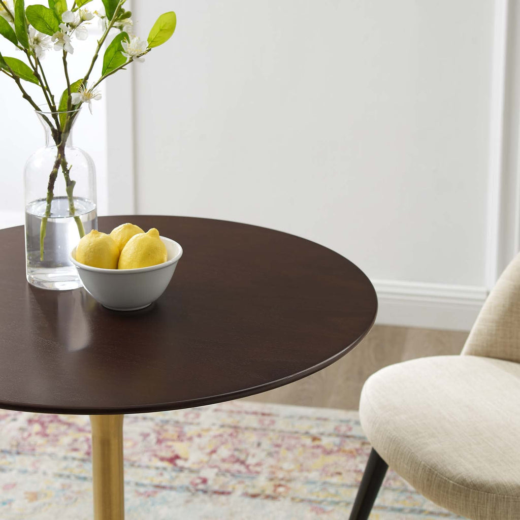 Lippa 28" Round Wood Dining Table by Modway