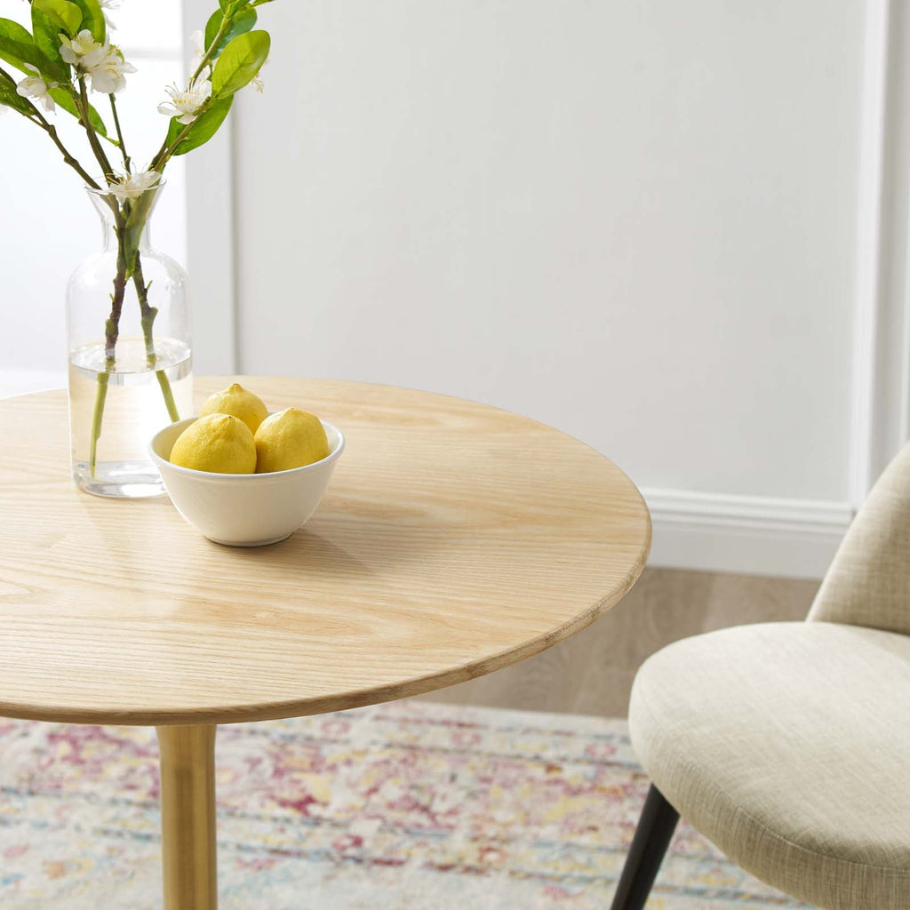 Lippa 28" Round Wood Dining Table by Modway