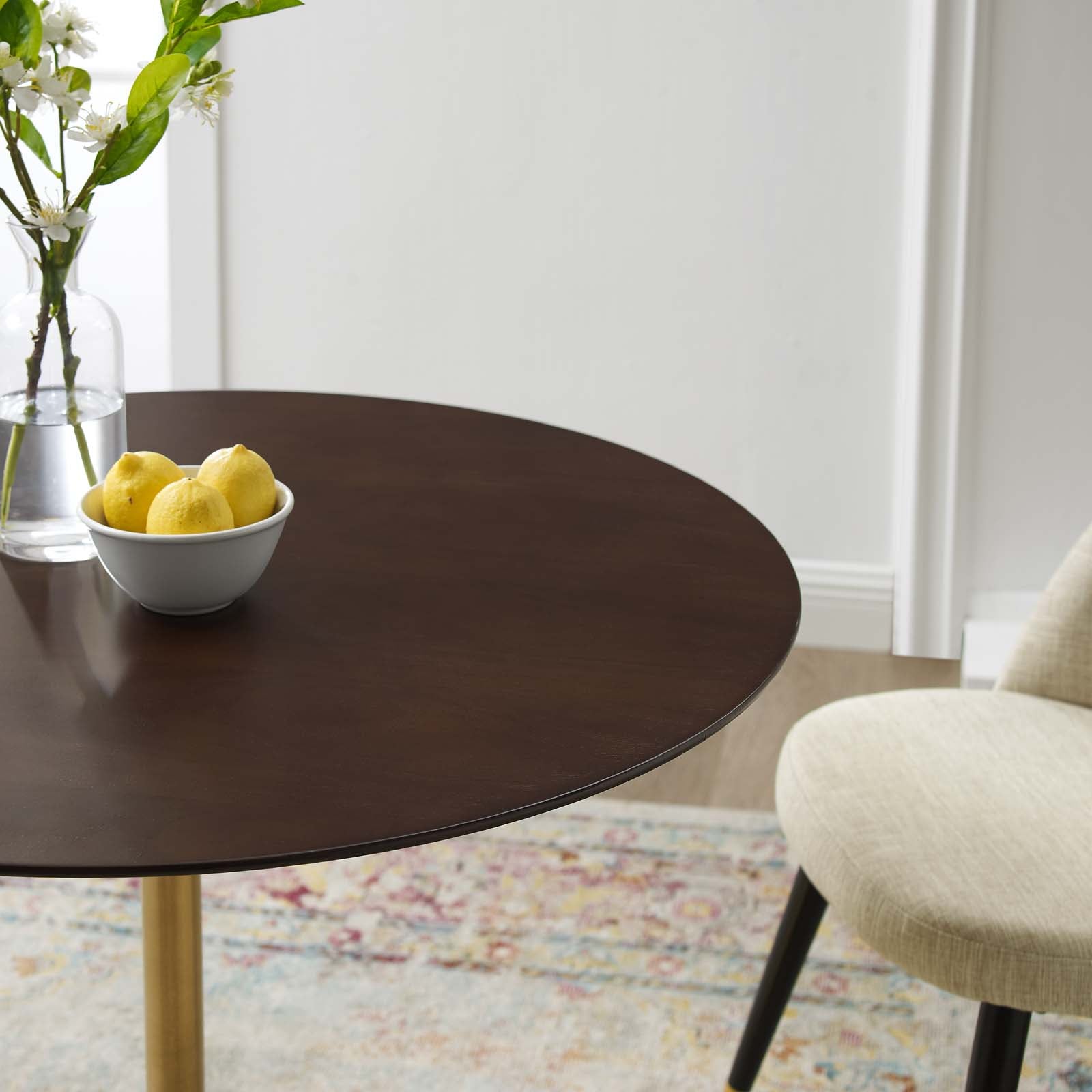 Lippa 36" Round Wood Dining Table by Modway