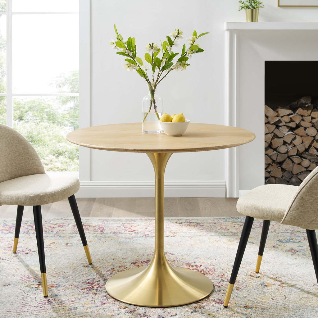 Lippa 36" Round Wood Dining Table by Modway