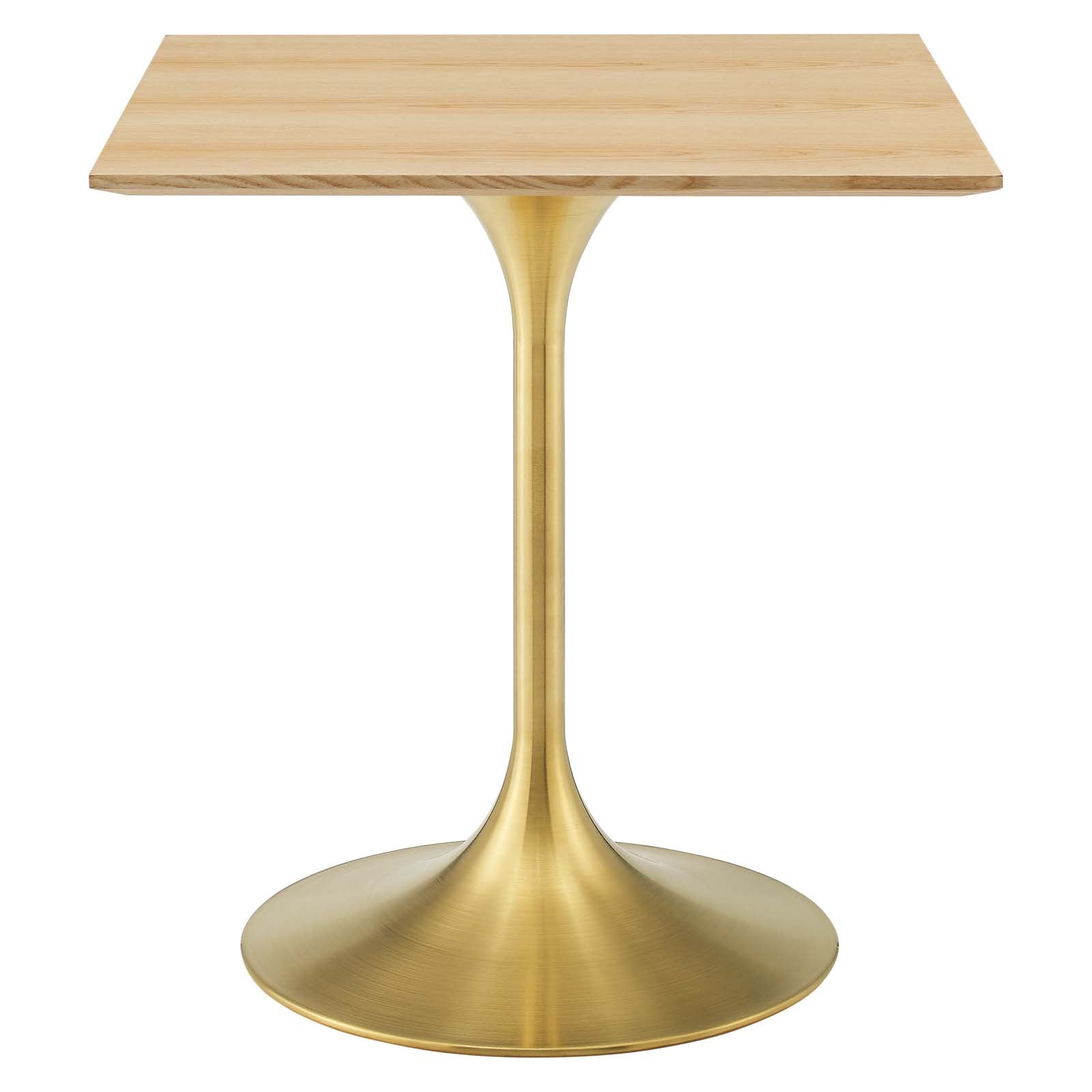 Lippa 28" Square Wood Dining Table by Modway
