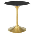 Lippa 28" Round Faux Marble Dining Table by Modway