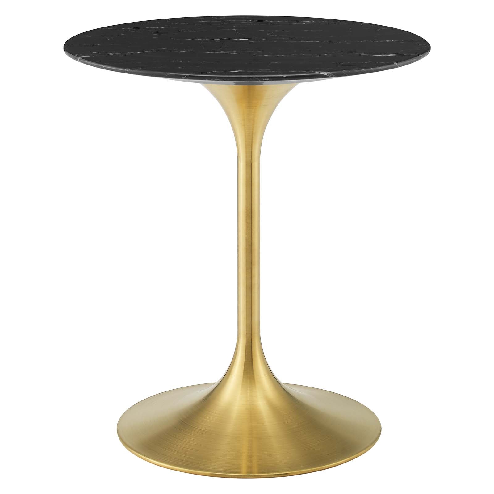 Lippa 28" Round Faux Marble Dining Table by Modway