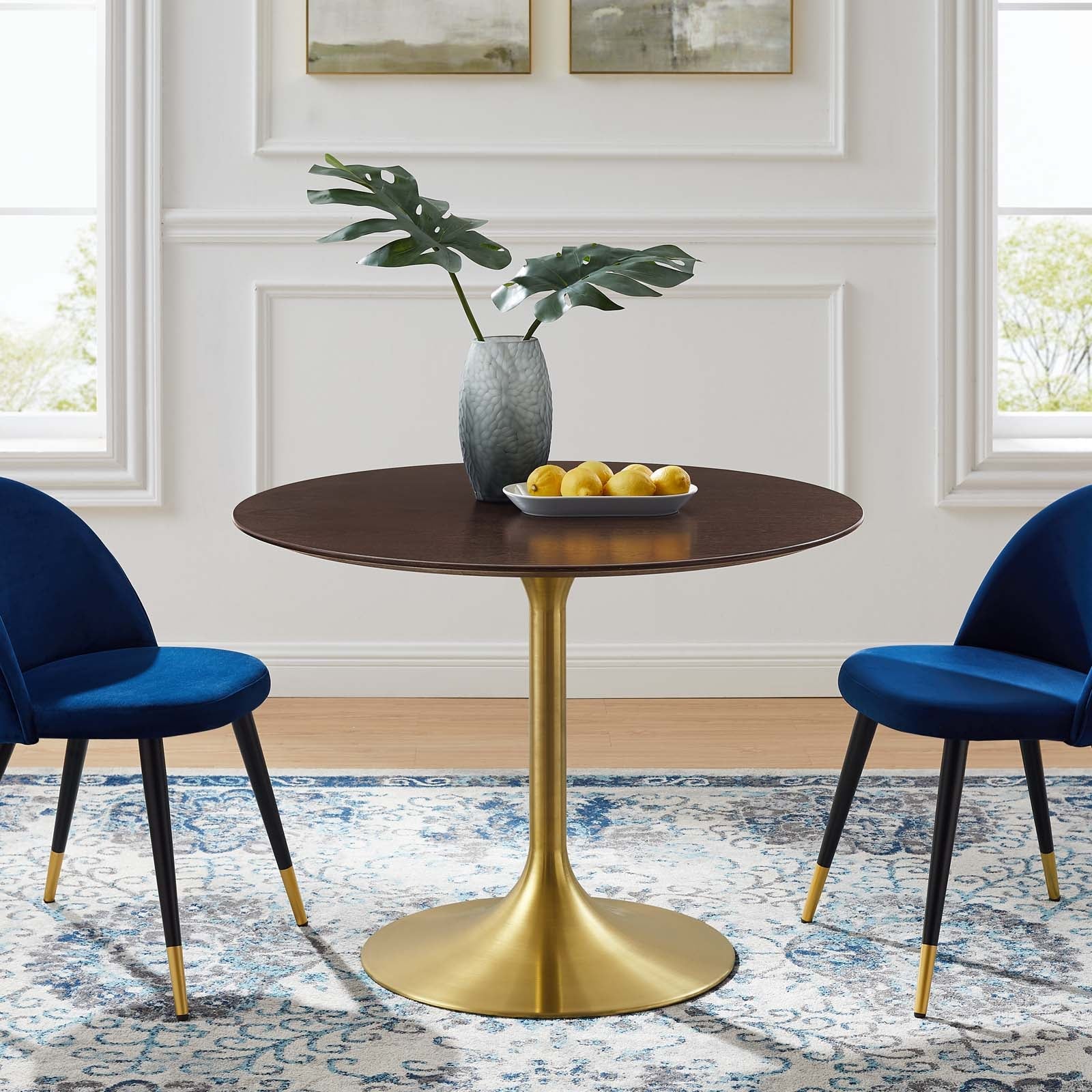 Lippa 40" Round Wood Dining Table by Modway