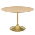 Lippa 48" Round Wood Dining Table by Modway